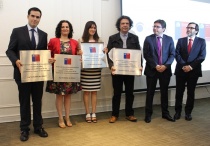 Ministro Barraza y Director Nacional de SENADIS entregan Sello Chile Inclusivo 2015 a instituciones públicas y empresas privadas