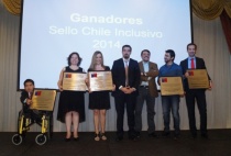 Senadis reconoce a empresas e instituciones ganadoras del Sello Chile Inclusivo 2014